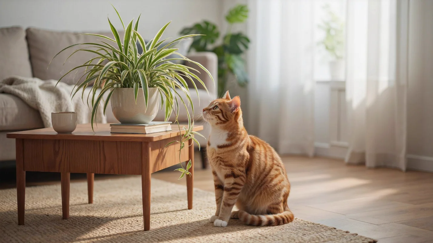 Spider Plant (Chlorophytum comosum)