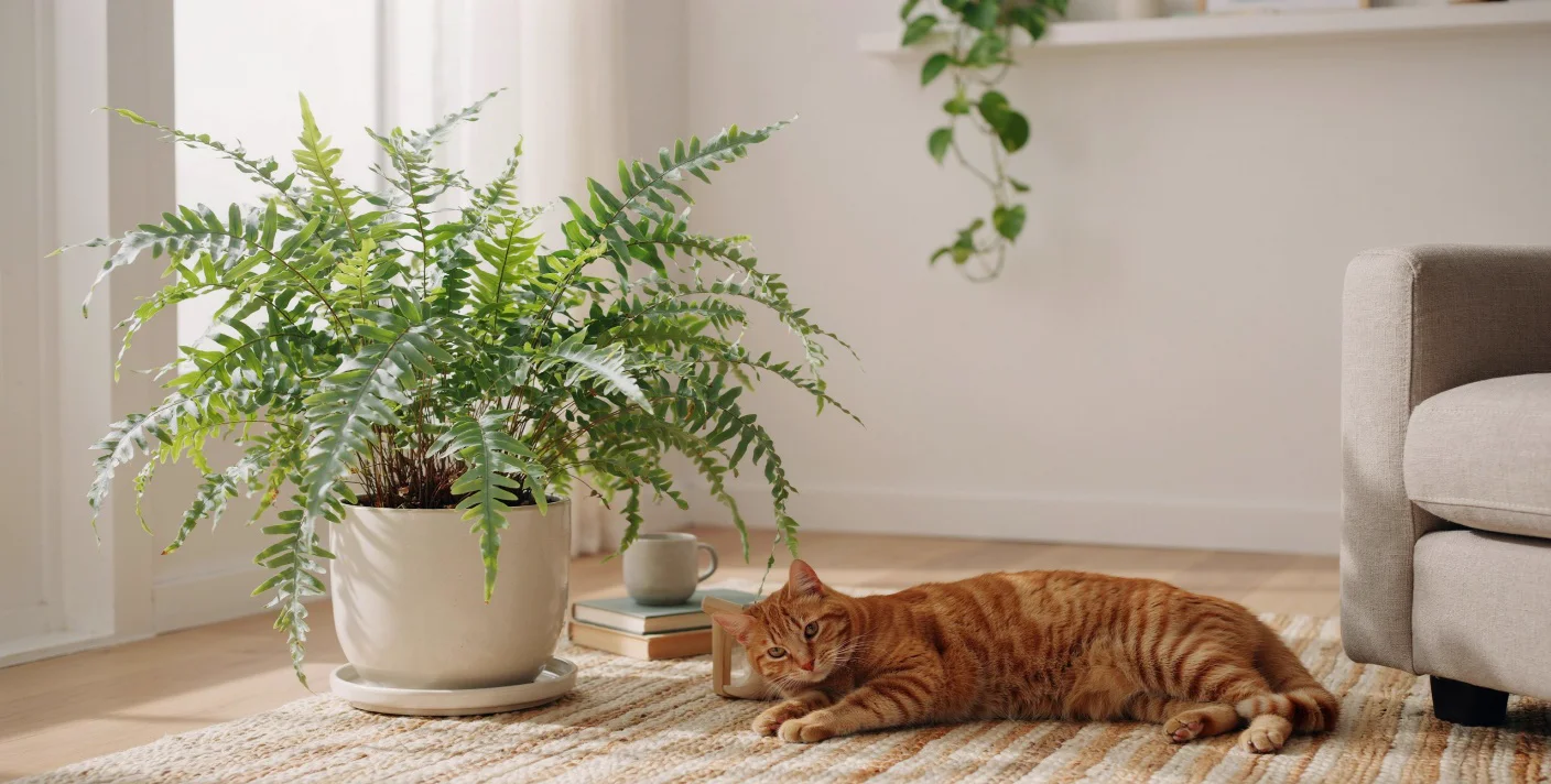 Boston Fern (Nephrolepis exaltata)